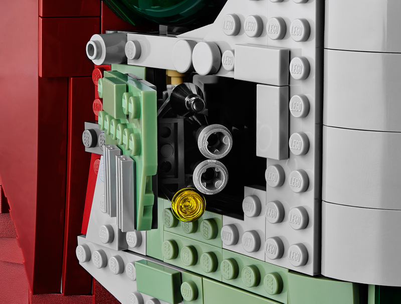 Illustration for article titled Slave I en Lego: el tesoro que todo fan de Star Wars desearía tener